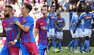  Barcelona vs Napoli